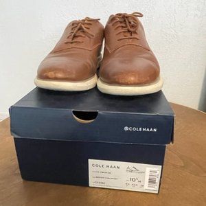 Cole Haan GD Owen British Tan Leather Oxford Casual Shoes Men’s Size 10.5 M